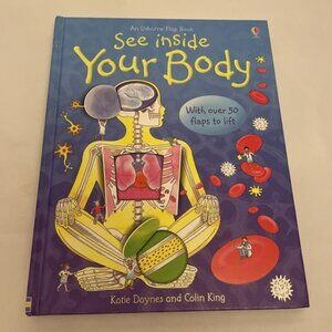 See Inside Your Body Large‎ Board book With Educational Information And Flaps